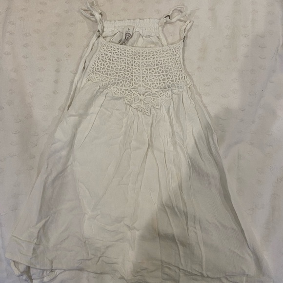 white Aeropostale boho float tank - Picture 1 of 1